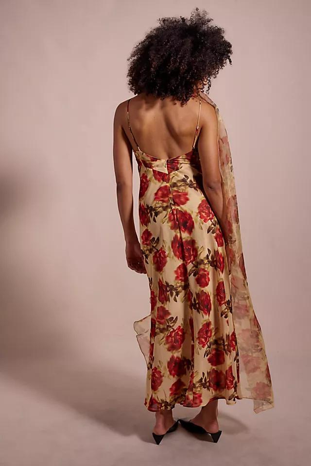 For Love & Lemons Floral Stems Maxi Dress Product Image