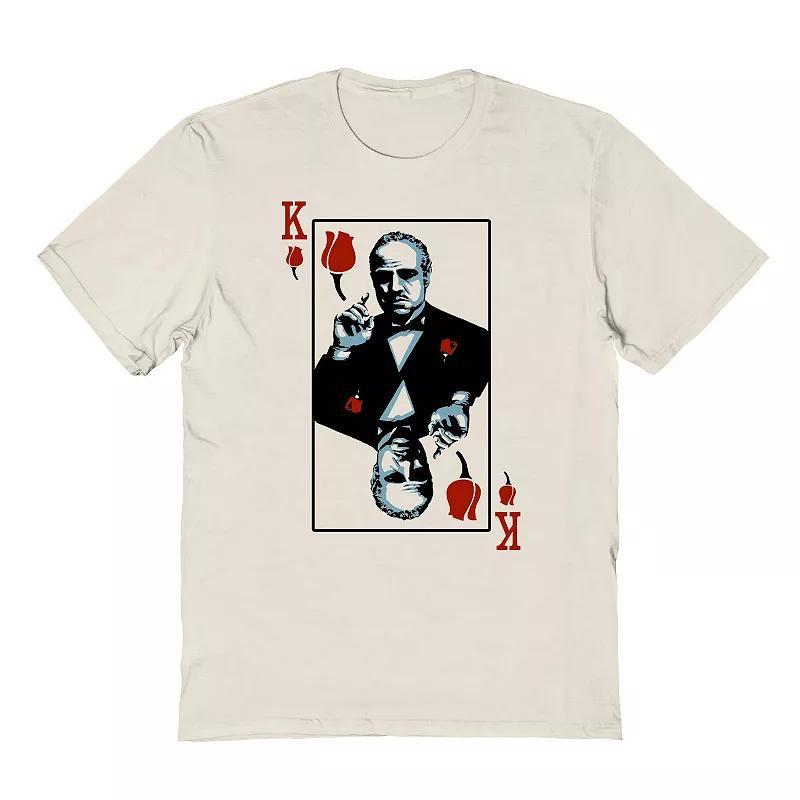 Mens The Godfather Playing Card Graphic Tee Product Image