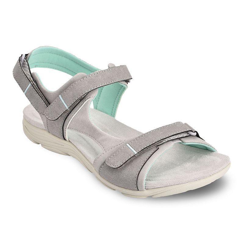 Easy Spirit Lake Womens Sport Sandals Grey Product Image