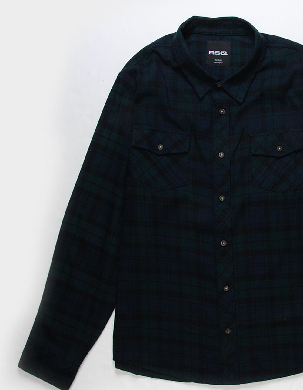 RSQ Mens Plaid Flannel Product Image