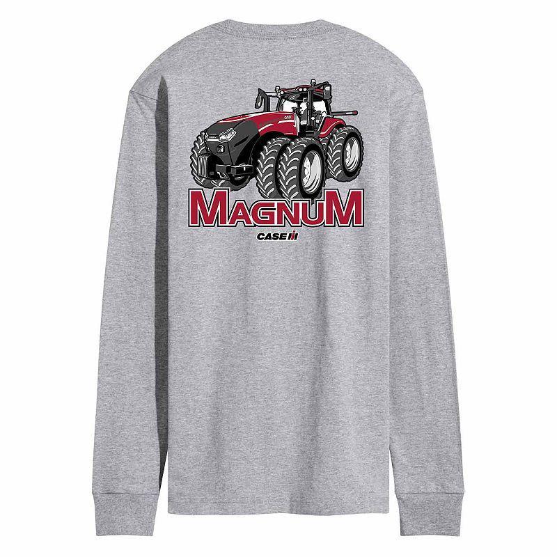 Mens Case IH Magnum Tee Grey Grey Product Image