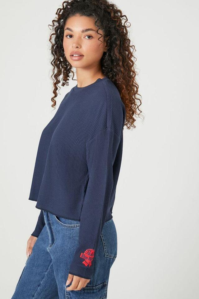 Pabst Blue Ribbon Thermal Top | Forever 21 Product Image