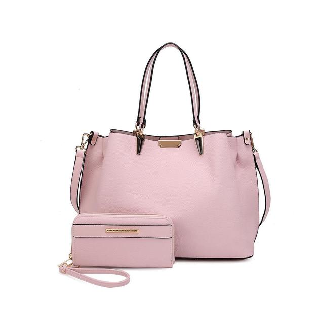 Mkf Collection Kane Women s Satchel Bag with Wallet by Mia K Product Image