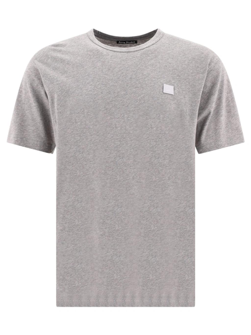 Acne T-shirts And Polos In Grey Product Image