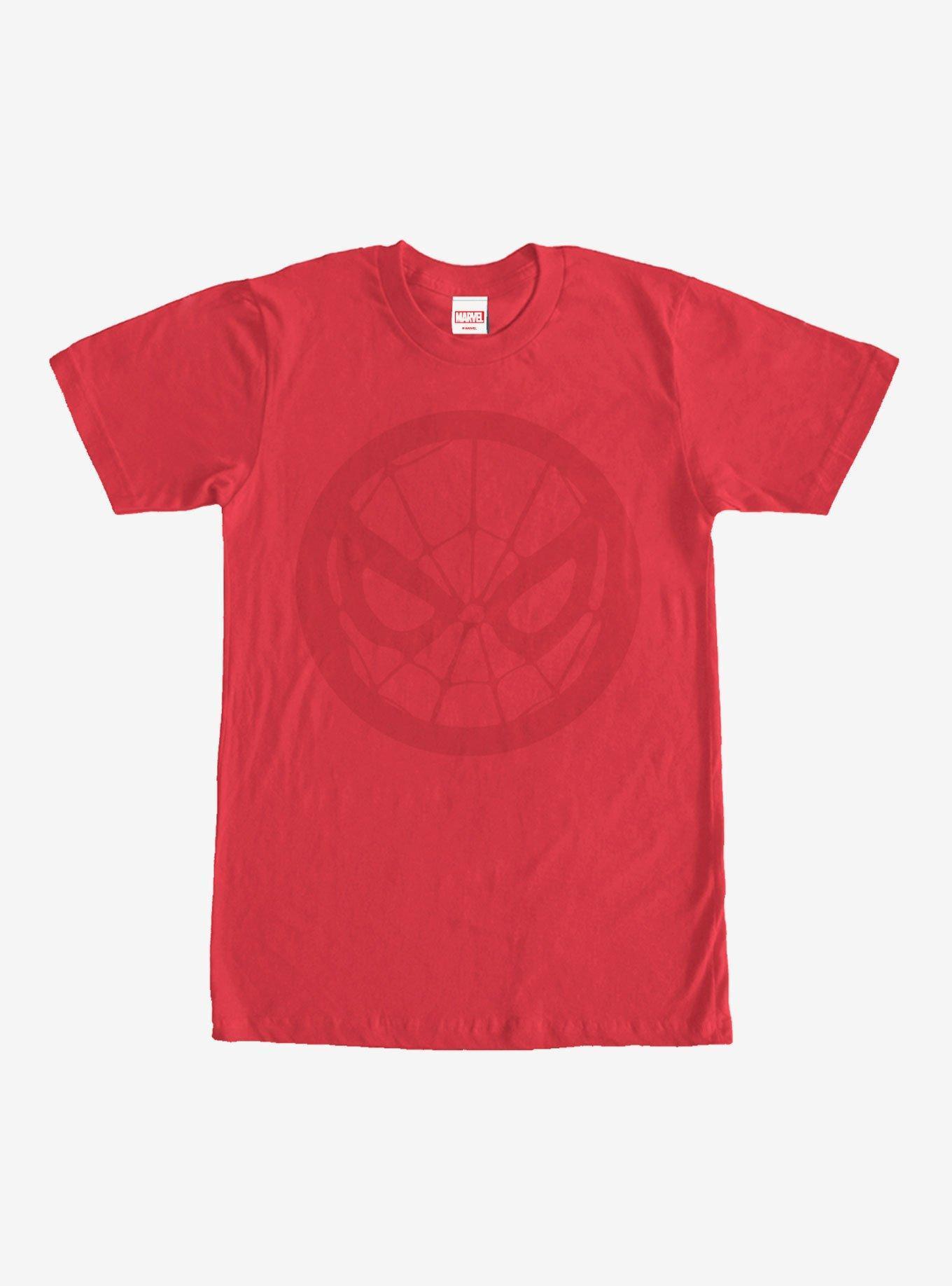 Marvel Spider-Man Mask Circle T-Shirt Product Image