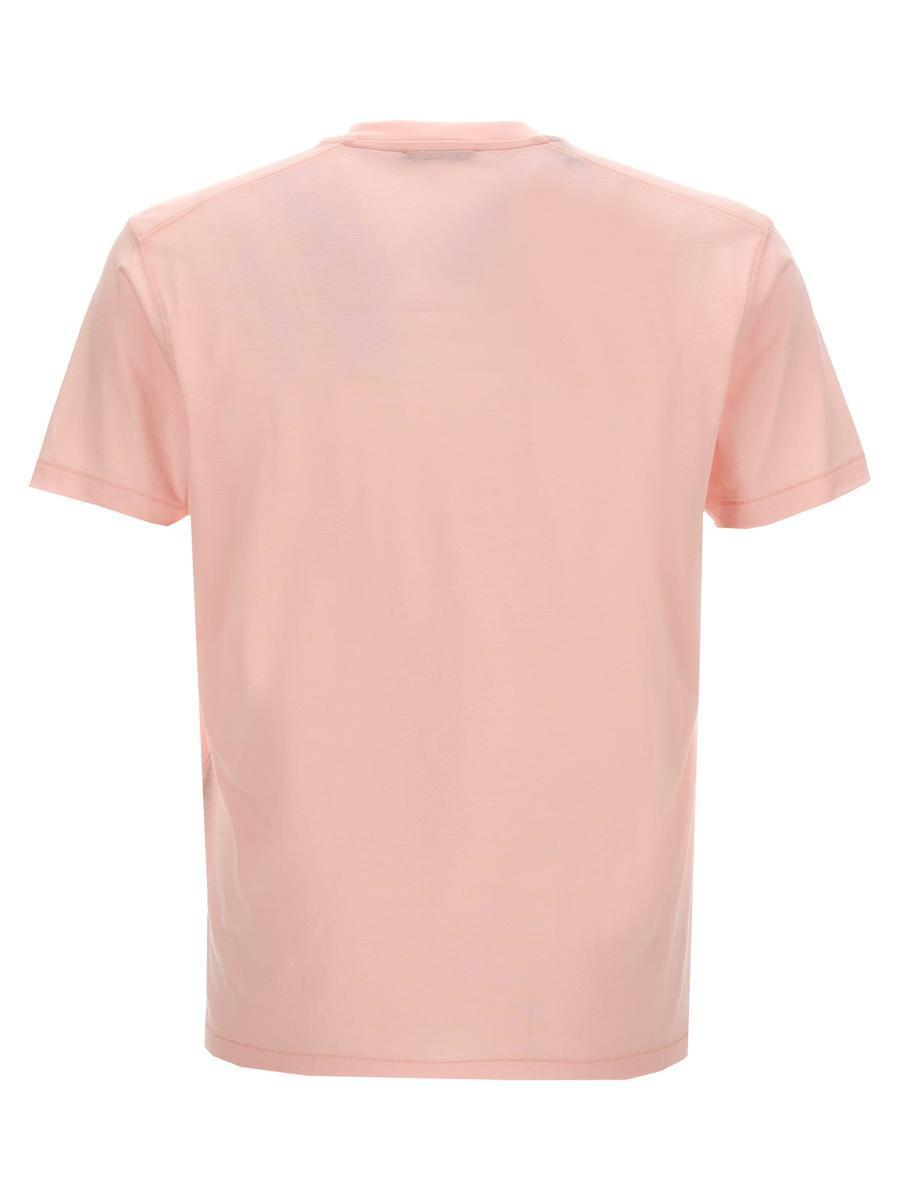 TOM FORD Lyoncell T-shirt In Pink Product Image