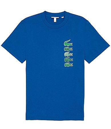 Lacoste Small Croc Logos Short Sleeve T Product Image