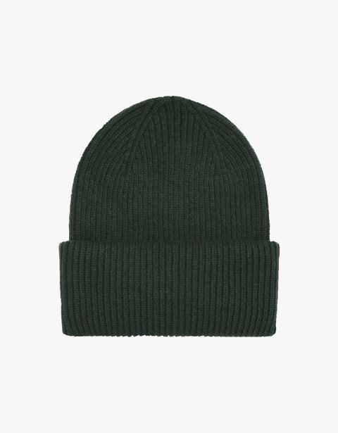 Merino Wool Hat - Hunter Green Product Image