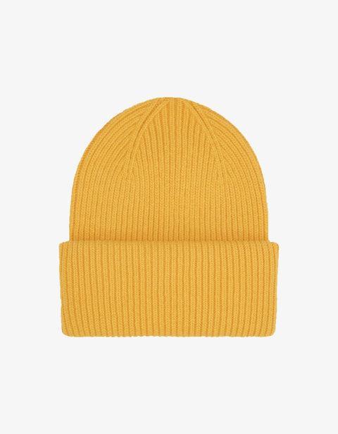 Merino Wool Hat - Burned Yellow Product Image