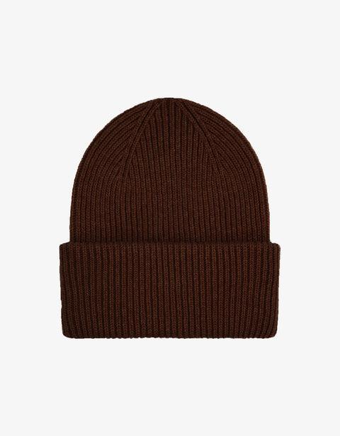 Merino Wool Hat - Coffee Brown product image