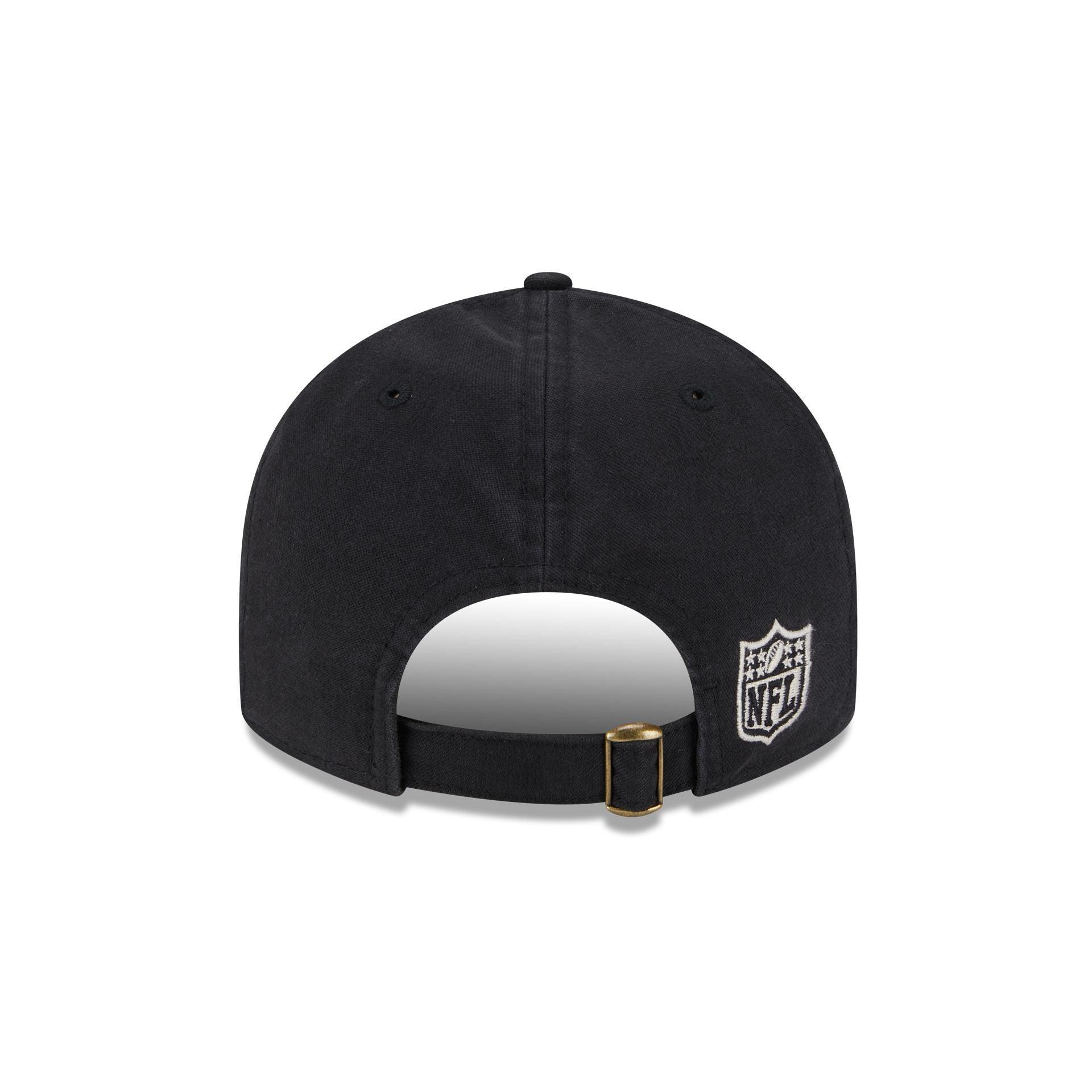 Las Vegas Raiders Canvas Felt Retro Crown 9FIFTY Adjustable Hat Male Product Image