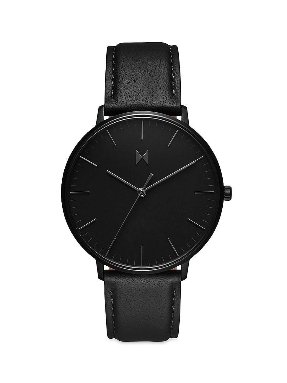 MVMT Legacy Leather Strap Watch, 42mm Product Image