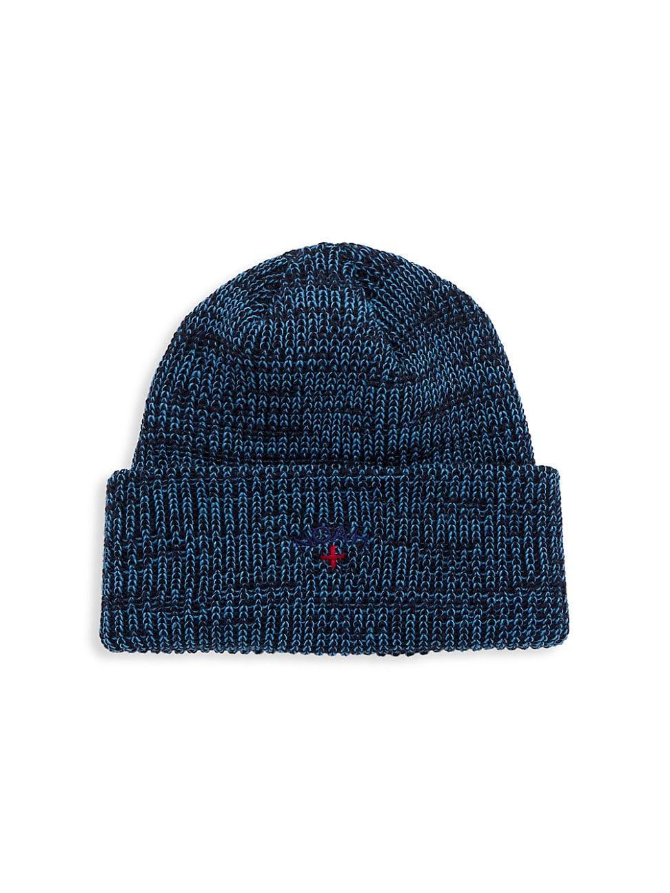 Mens Marled Logo Beanie Product Image