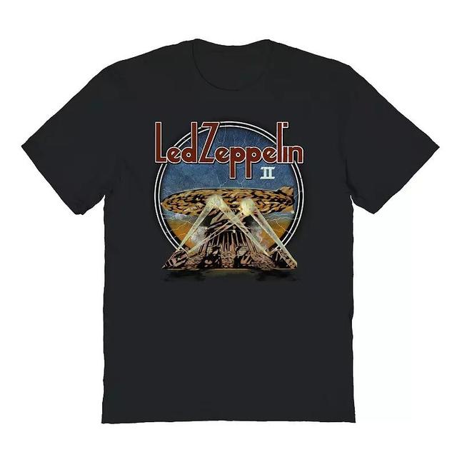 Mens Led Zeppelin Blur Zep Graphic Tee Product Image