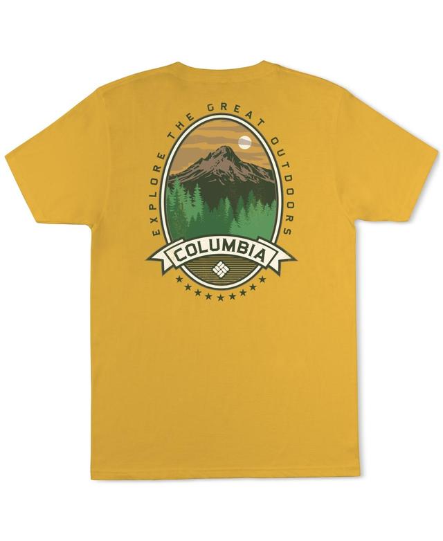 Columbia Mens Heaven Explore Outdoors Graphic T-Shirt Product Image