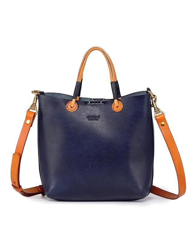 Old Trend Womens Genuine Leather Outwest Mini Tote Bag Product Image