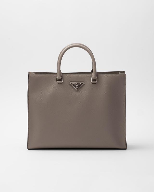 Saffiano leather tote bag Product Image