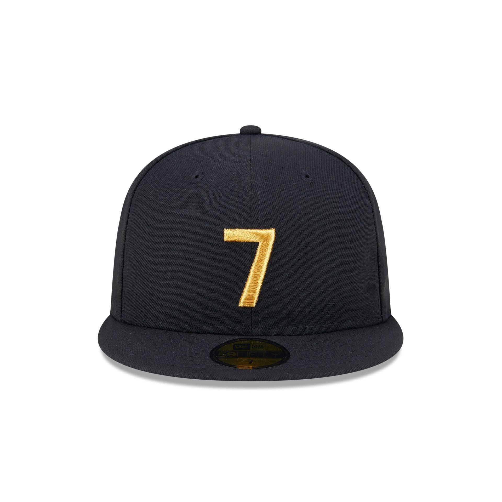 New Era Cap Signature Size 7 Black 59FIFTY Fitted Male Product Image