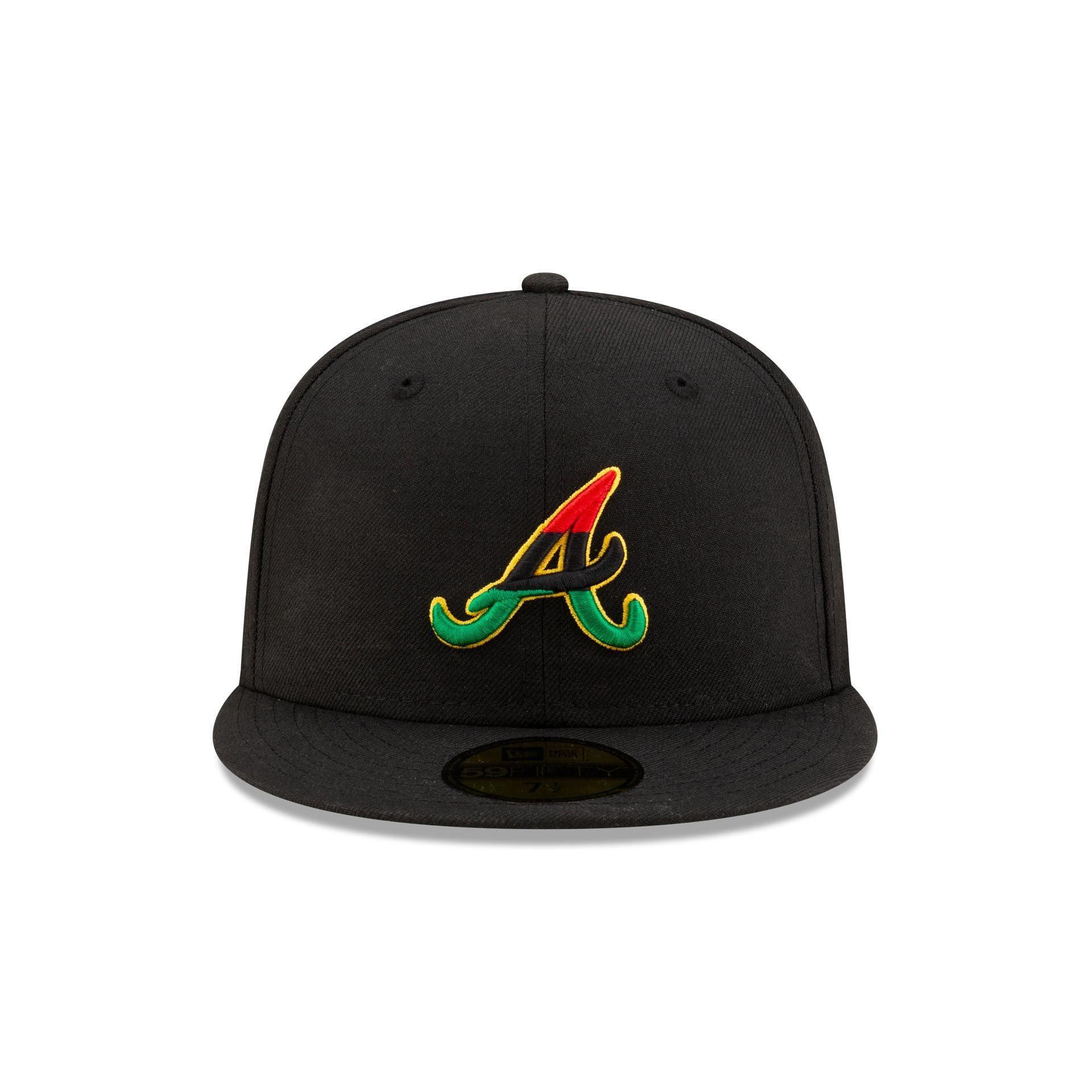 Just Caps Freedom Day Atlanta Braves 59FIFTY Fitted Hat Male Product Image