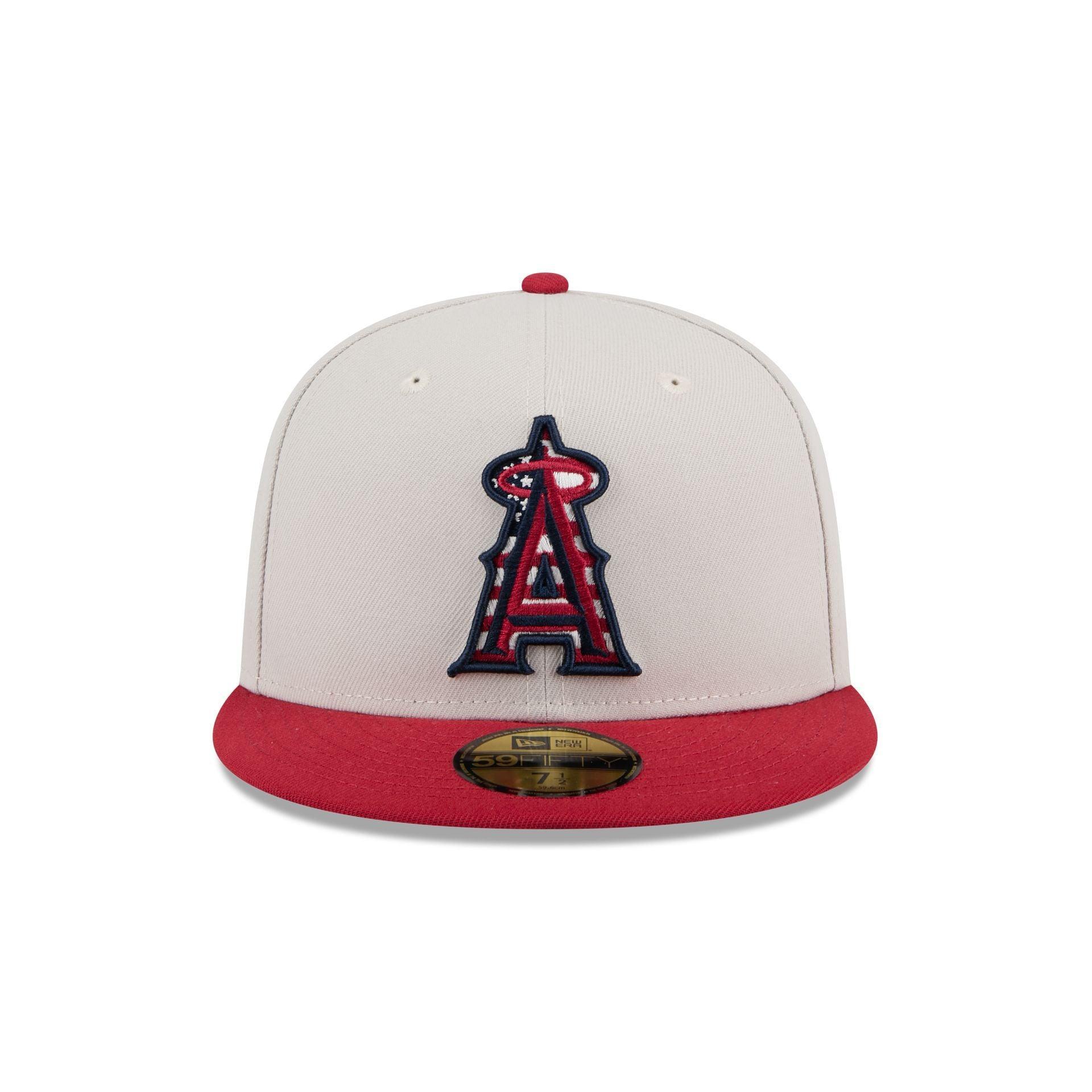 Los Angeles Angels Independence Day 2024 59FIFTY Fitted Hat Male Product Image