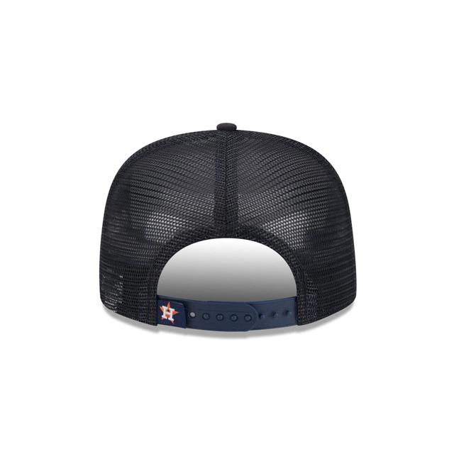 Houston Astros Court Sport 9FIFTY A-Frame Trucker Hat Male Product Image