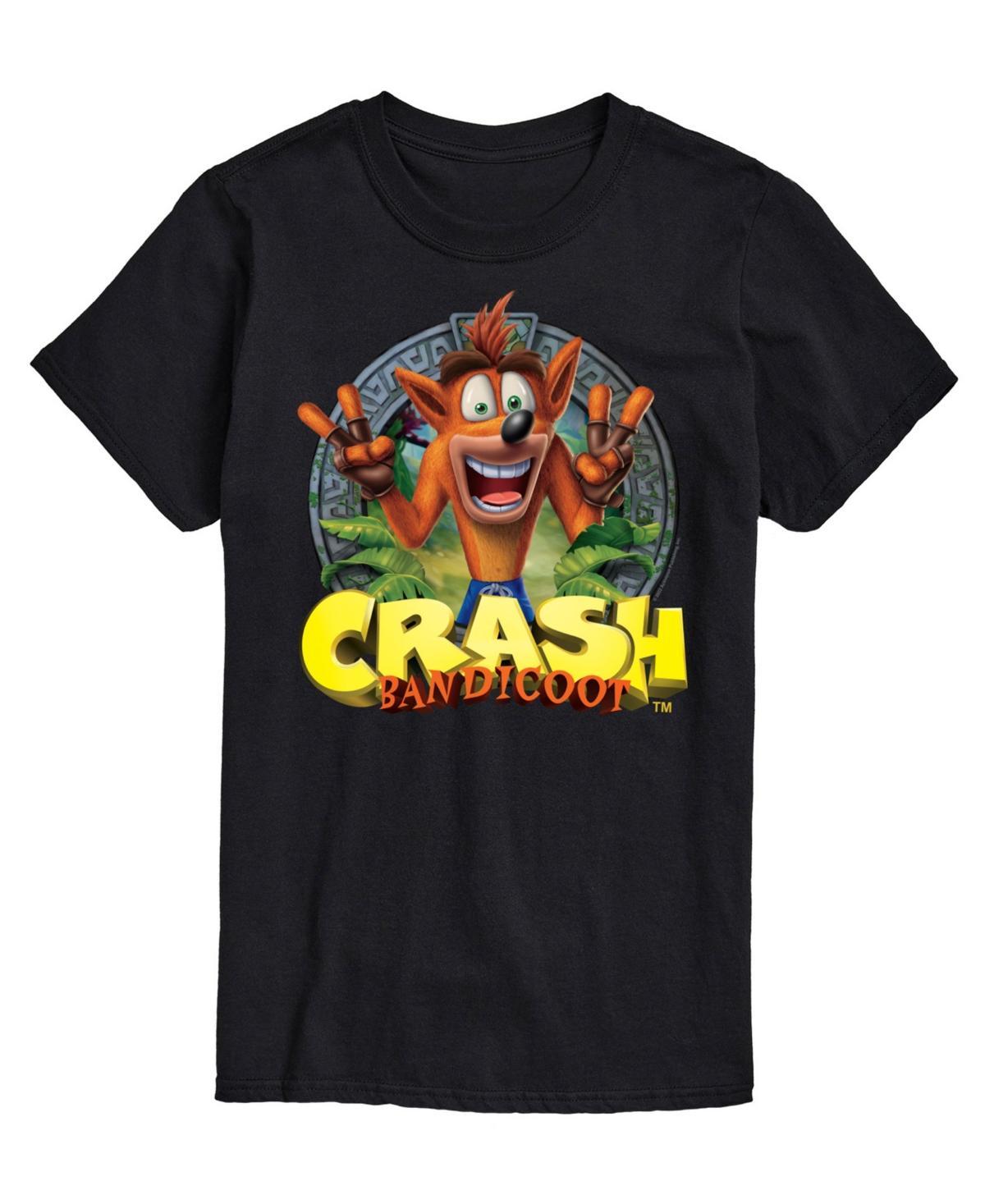 Big & Tall Crash Bandicoot Peace Stone Tee, Mens Product Image