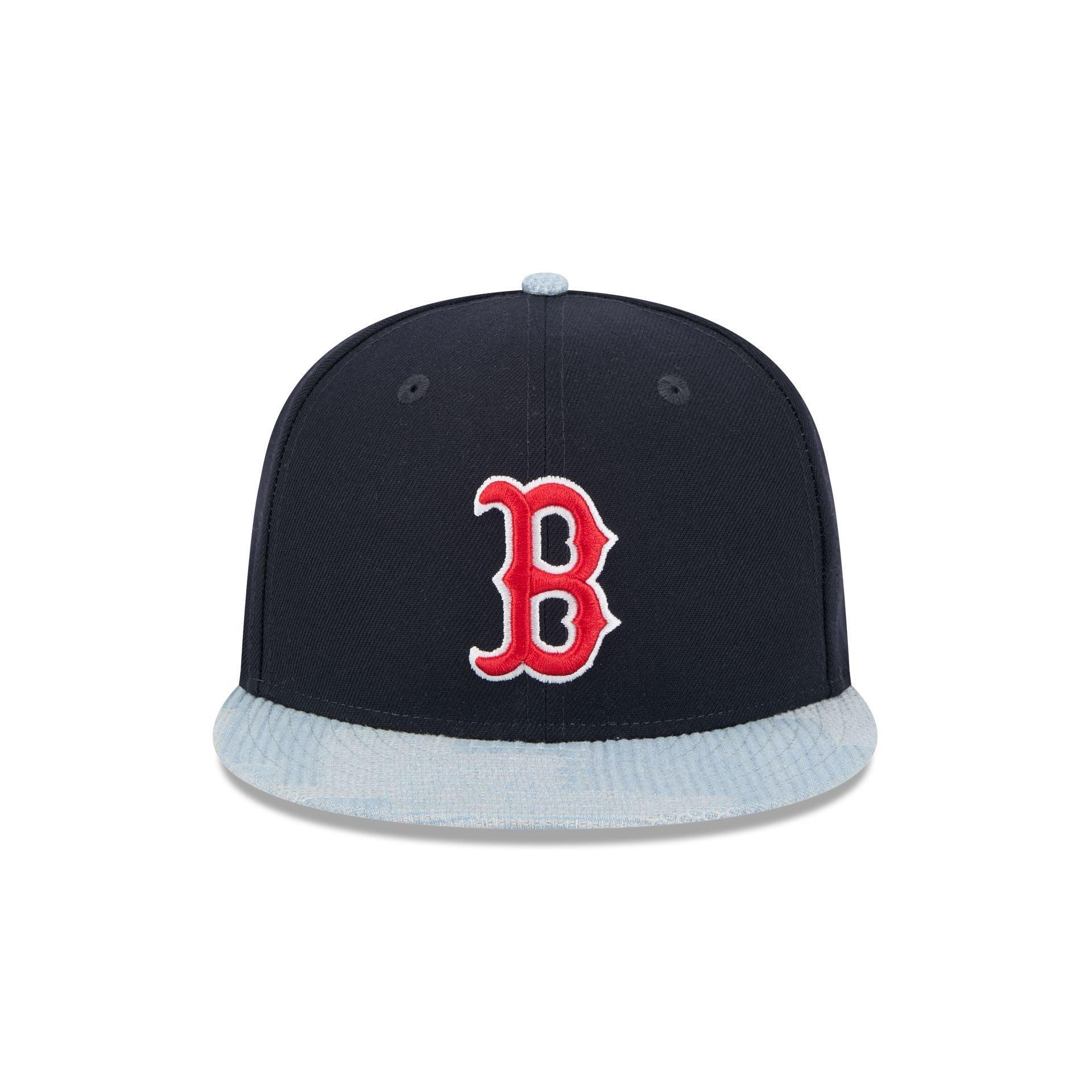 Boston Red Sox Patch Denim 59FIFTY Fitted Hat Male Product Image