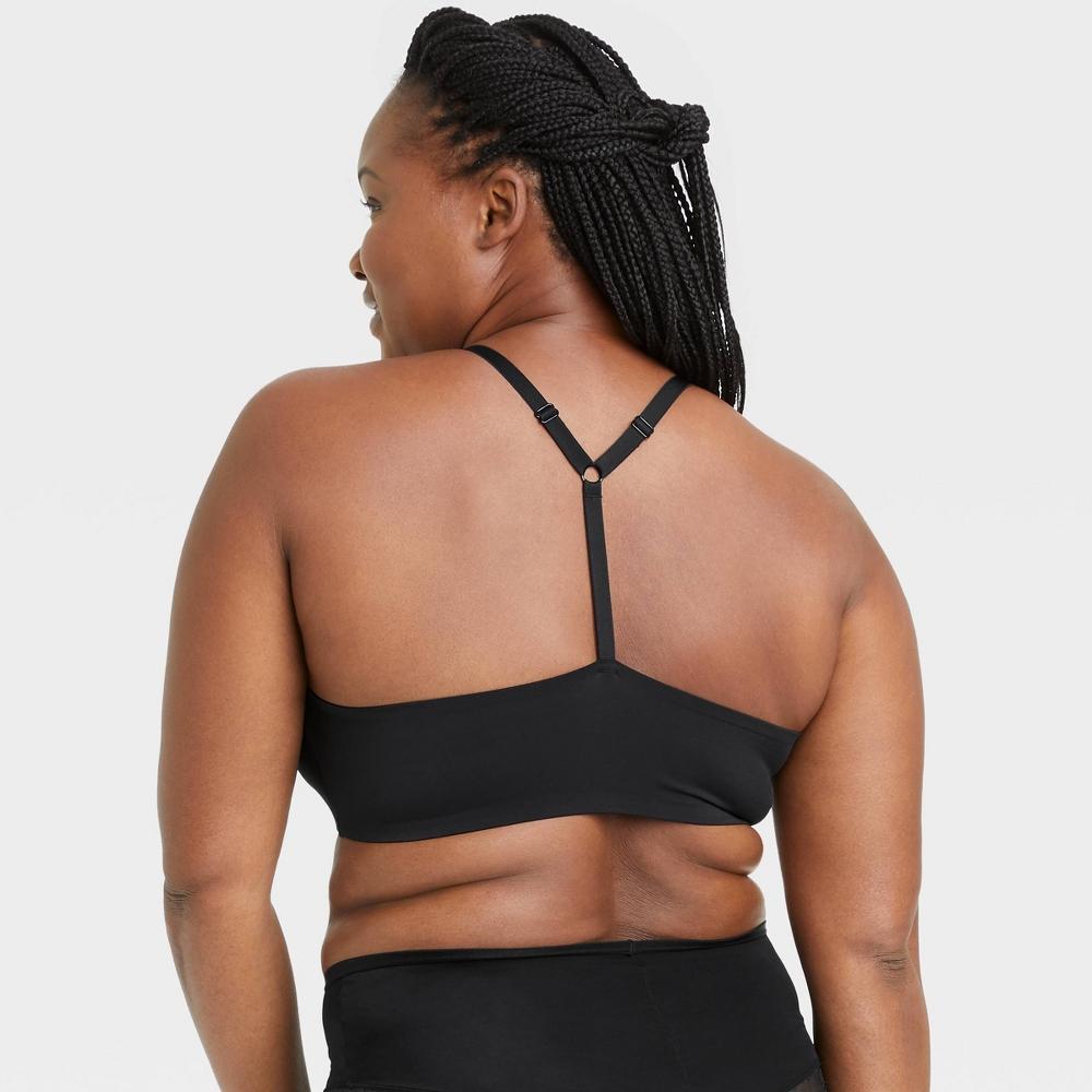 Women's Signature Smooth Unlined Bralette - Auden™ Black M Product Image