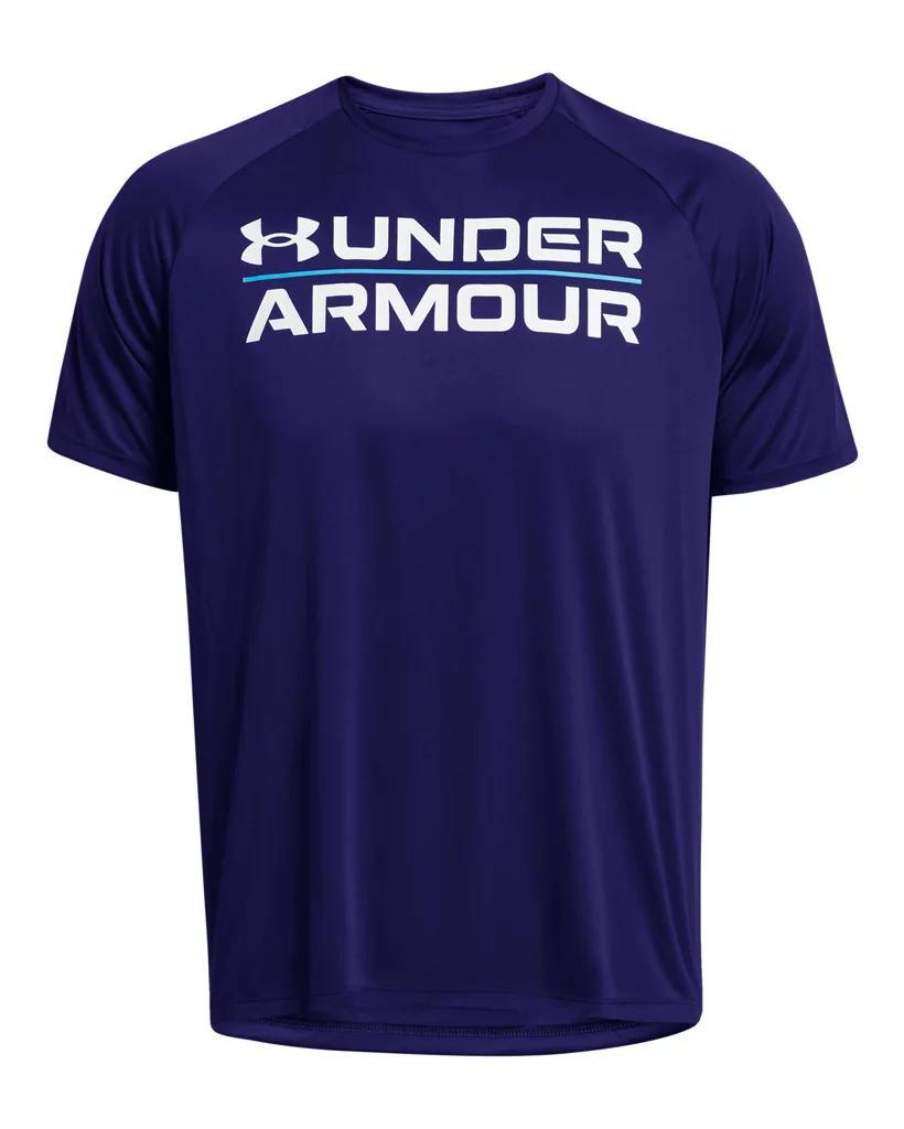 Men's UA Velocity Graphic Short Sleeve Crew Product Image