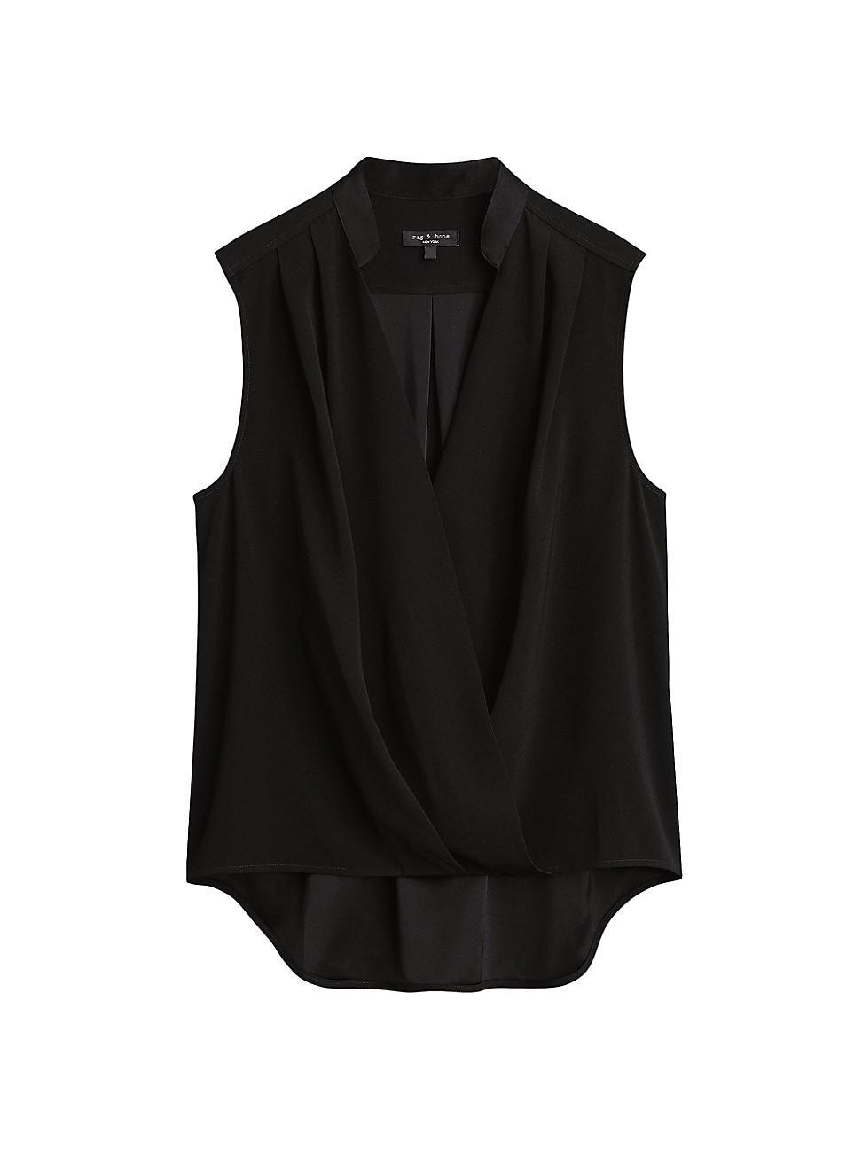 rag & bone Meredith Sleeveless Surplice Top Product Image