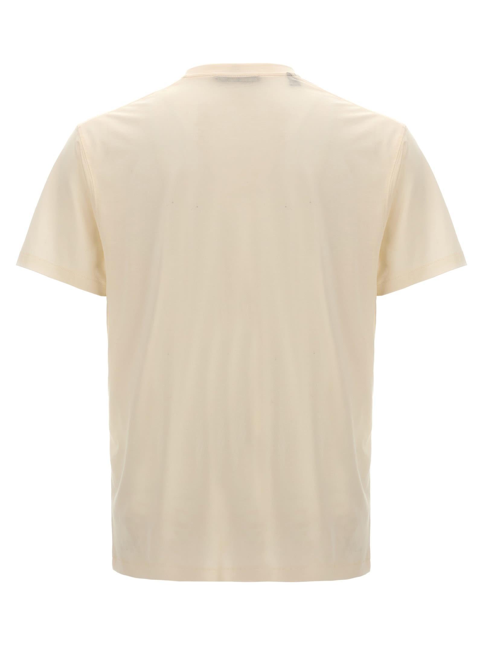 TOM FORD Men Lyocell Blend T-shirt In White Product Image