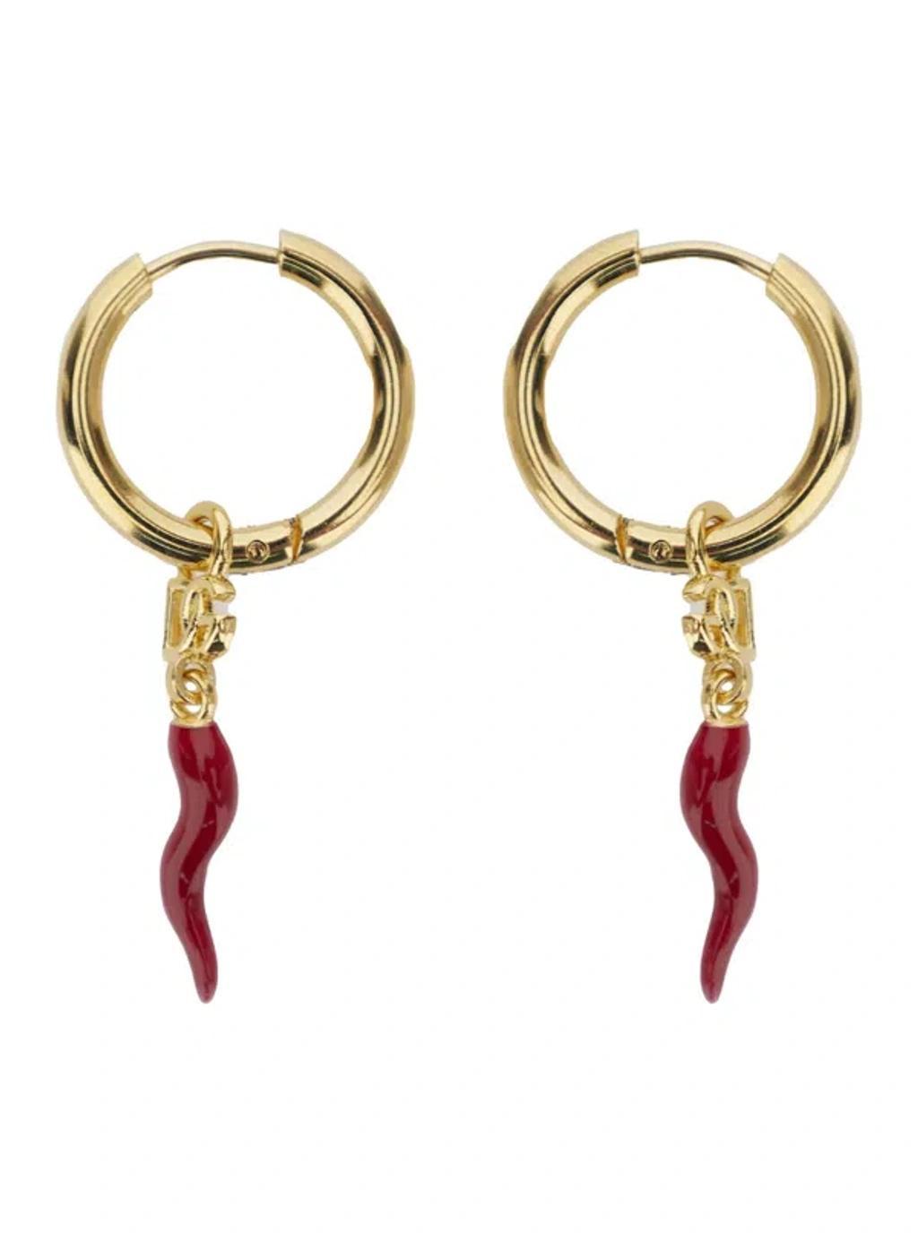 Dg Earrings In Gold Product Image