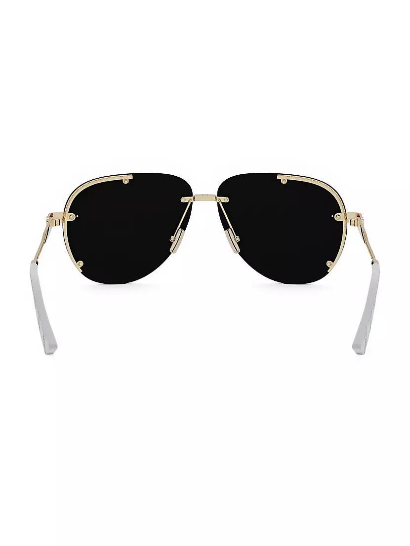 NeoDior A1U 61MM Pilot Sunglasses Product Image