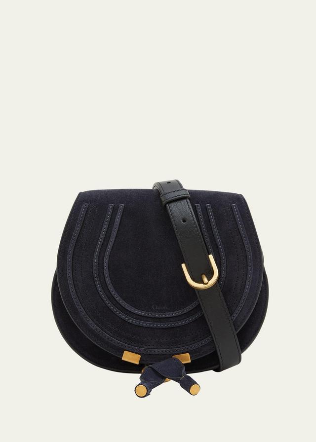 Marcie Small Crossbody Bag in Suede Product Image