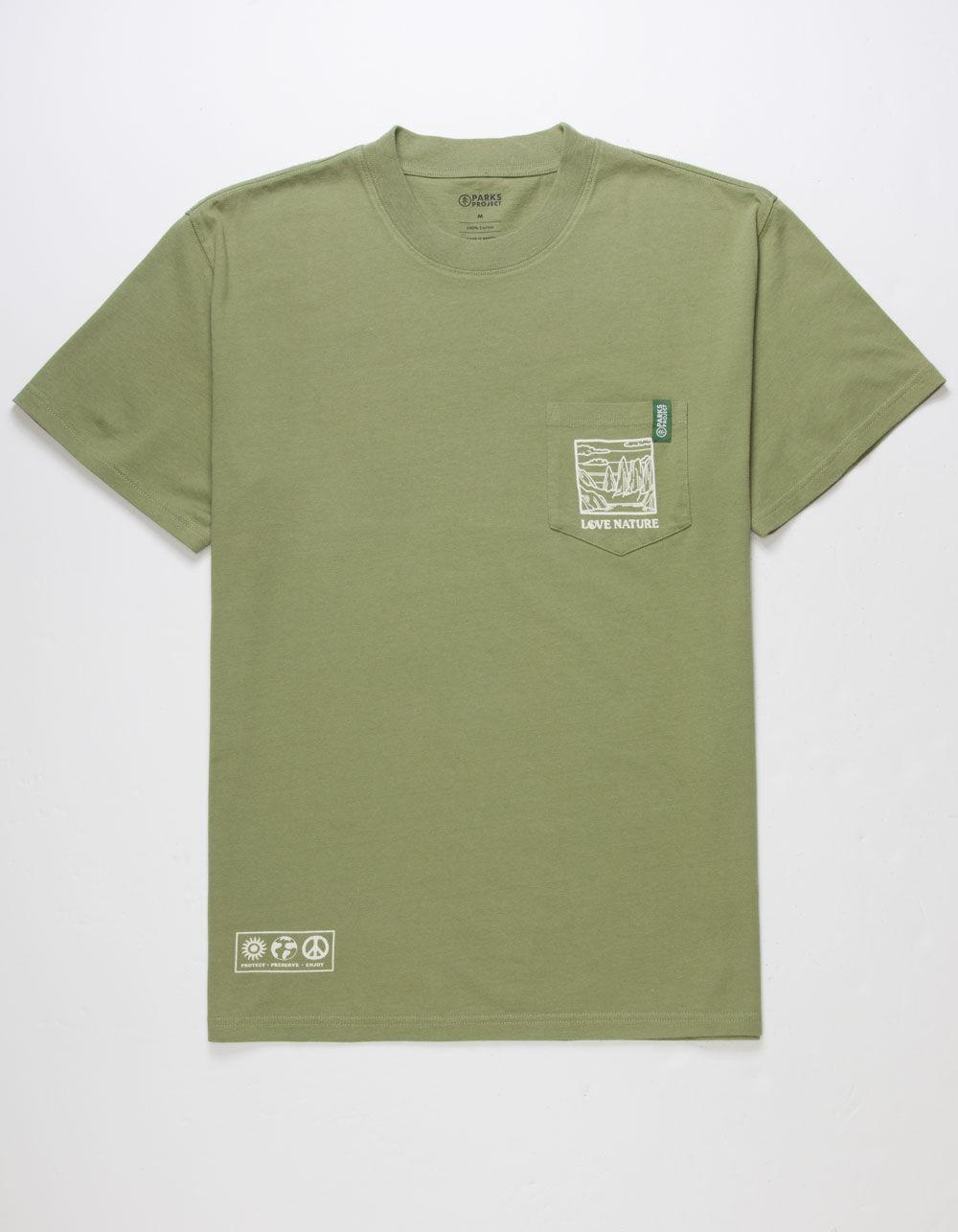 PARKS PROJECT Love Nature Mens Pocket Tee Product Image