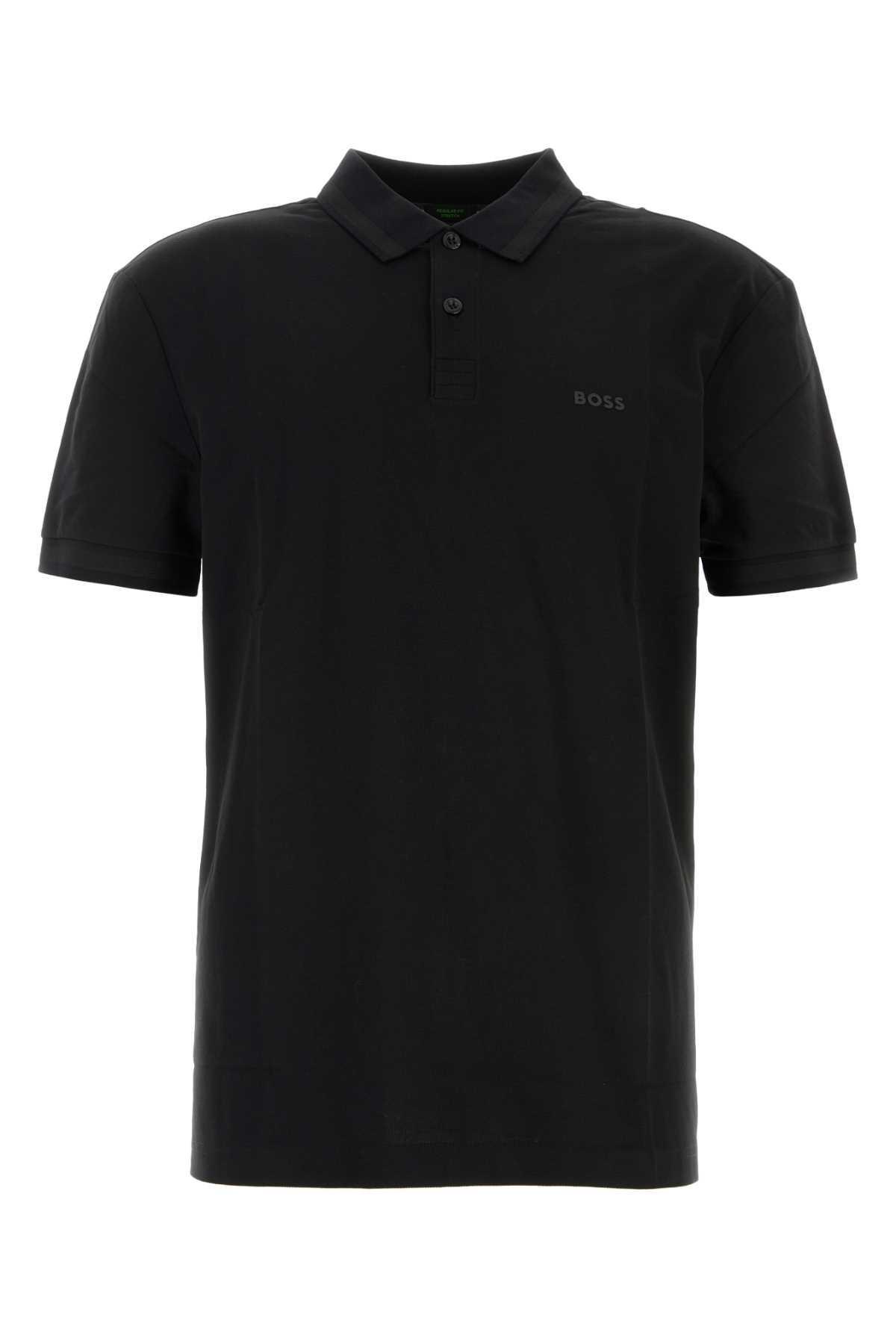 Logo Cotton Jersey T-shirt In Black Product Image