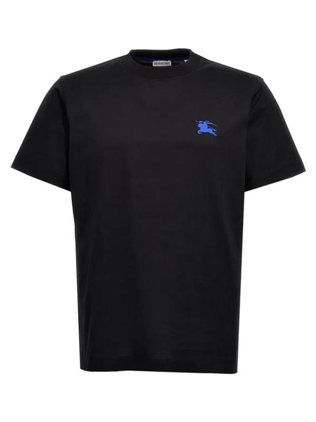 Logo Cotton Jersey T-shirt In Black Product Image