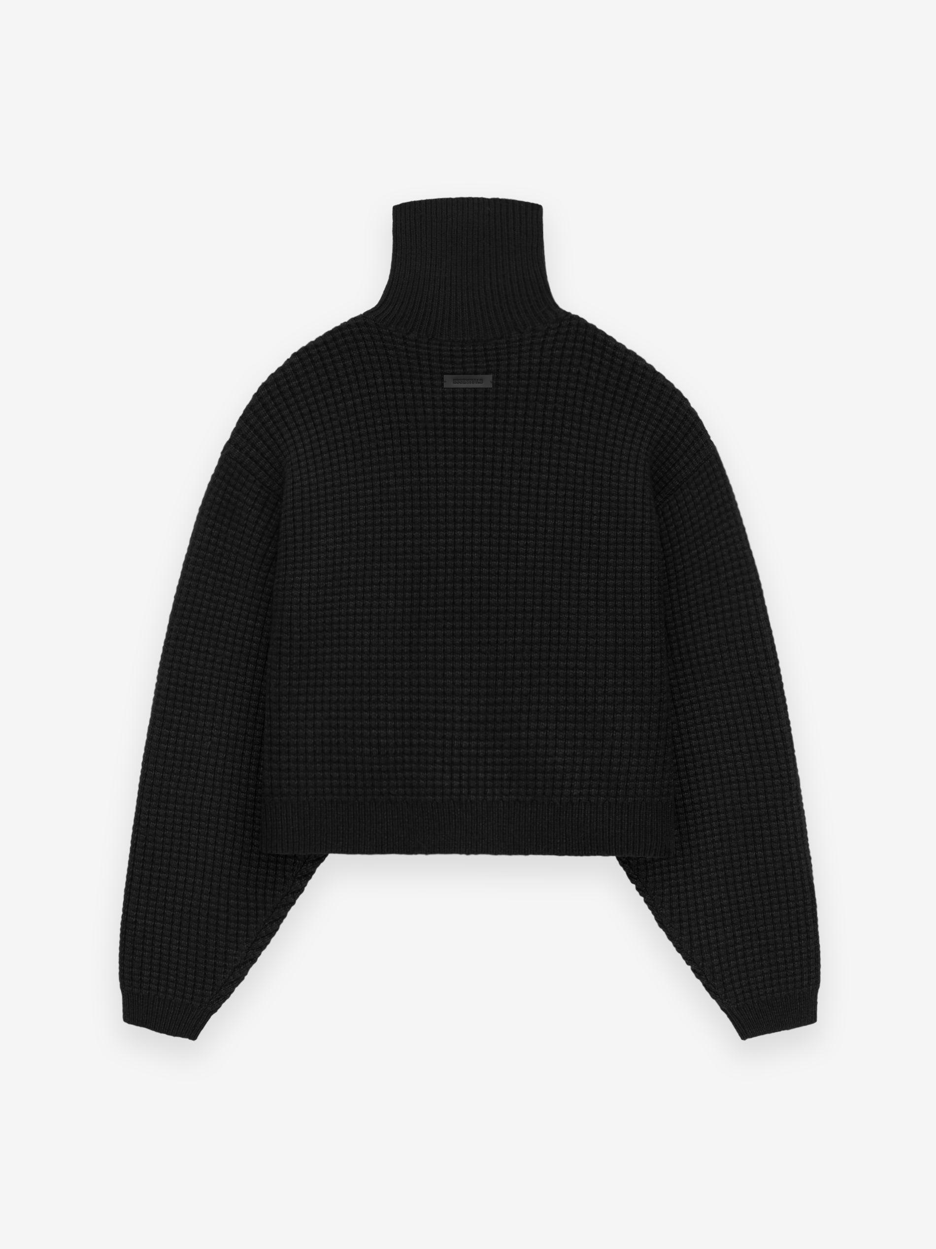 Women's Waffle Turtleneck Female Product Image