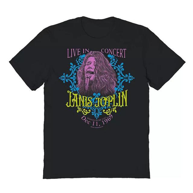 Mens Janis Joplin Graphic Tee Product Image