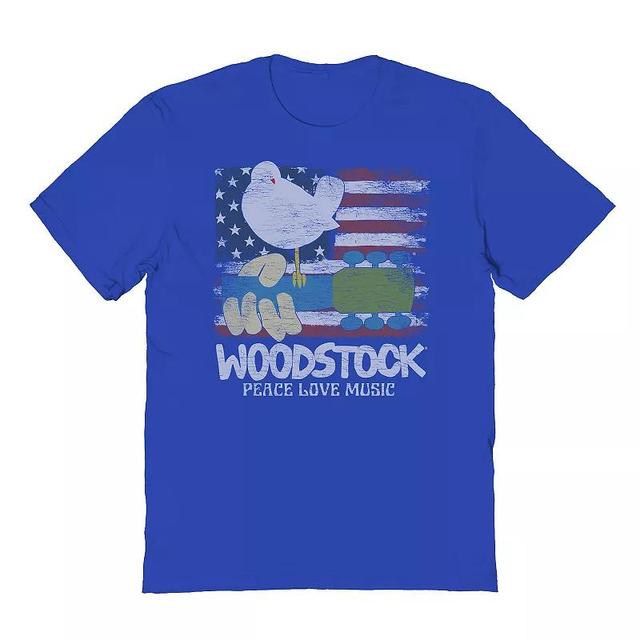 Mens Woodstock Americana Youth Graphic Tee Product Image