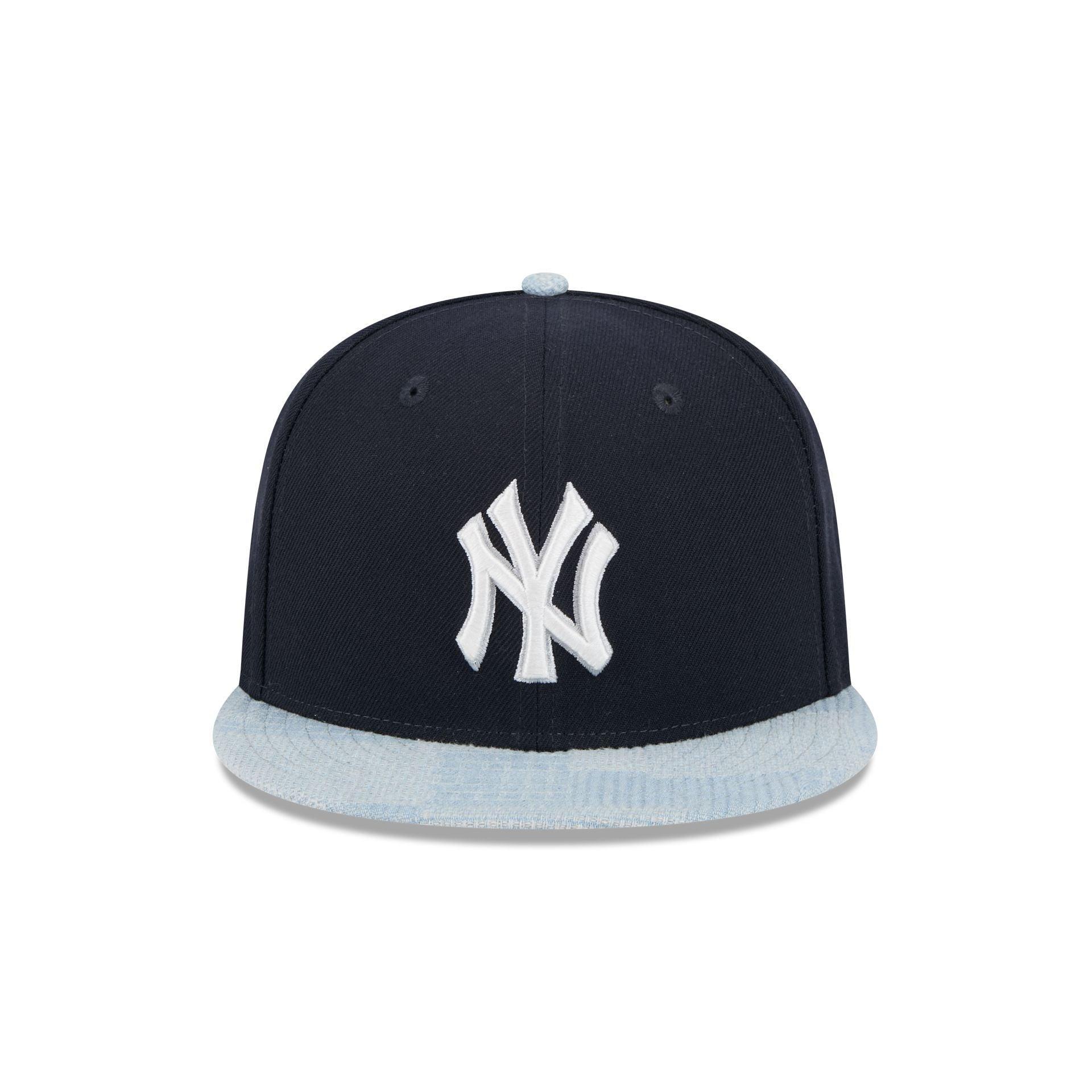 New York Yankees Patch Denim 59FIFTY Fitted Hat Male Product Image