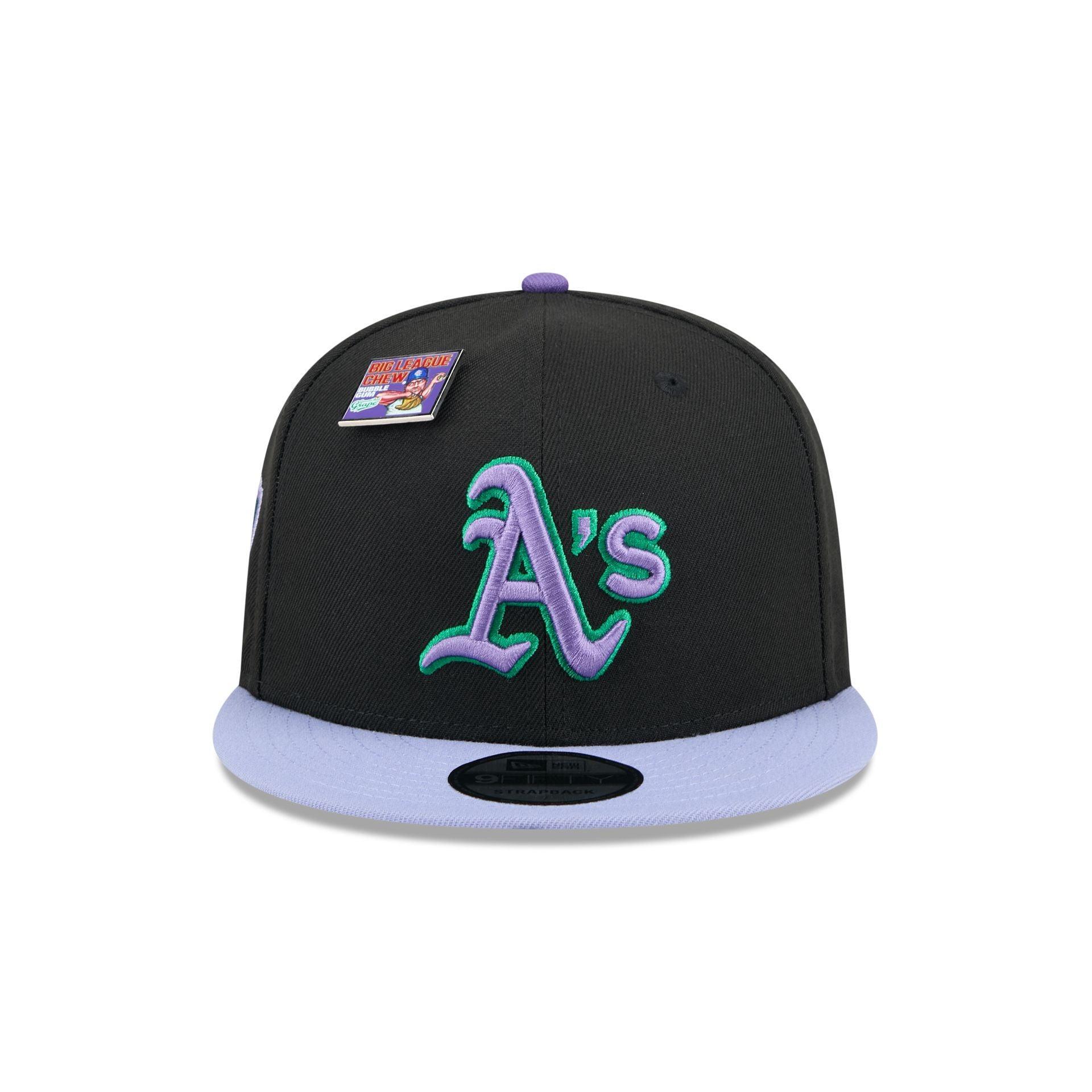 Big League Chew X Oakland Athletics Grape 9FIFTY Snapback Hat Male Product Image