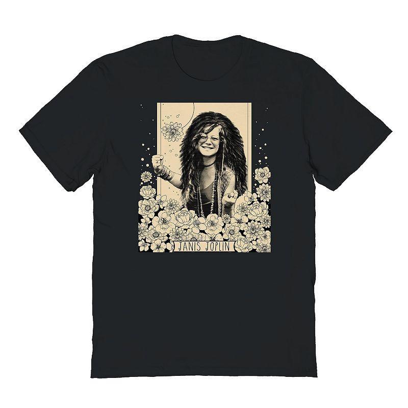 Mens Janis Flowers Graphic Tee Product Image