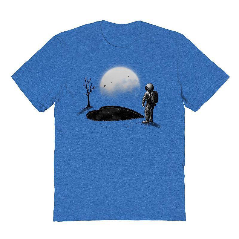 Mens Love Hole Valentines Graphic Tee Grey Royal Product Image