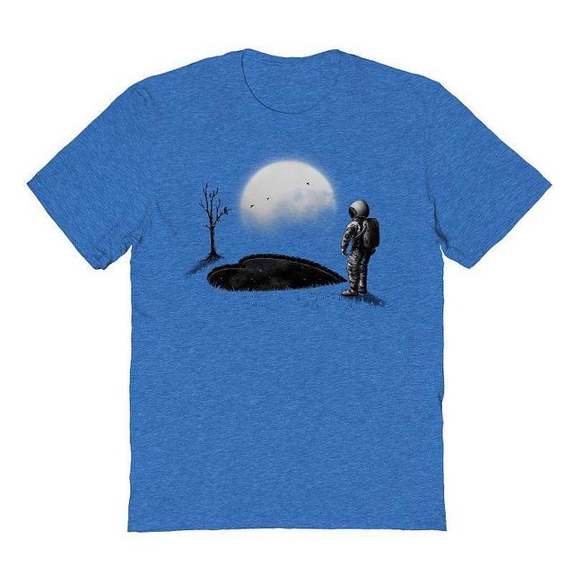 Mens Love Hole Valentines Graphic Tee Grey Royal Product Image