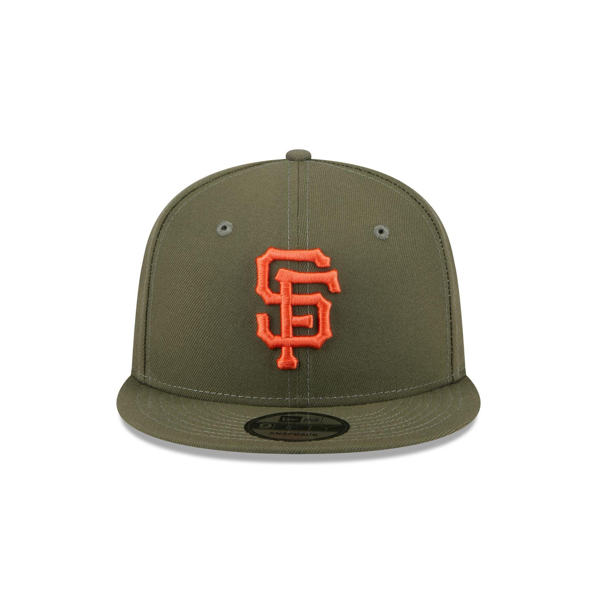 San Francisco Giants Olive 9FIFTY Snapback Hat Male Product Image