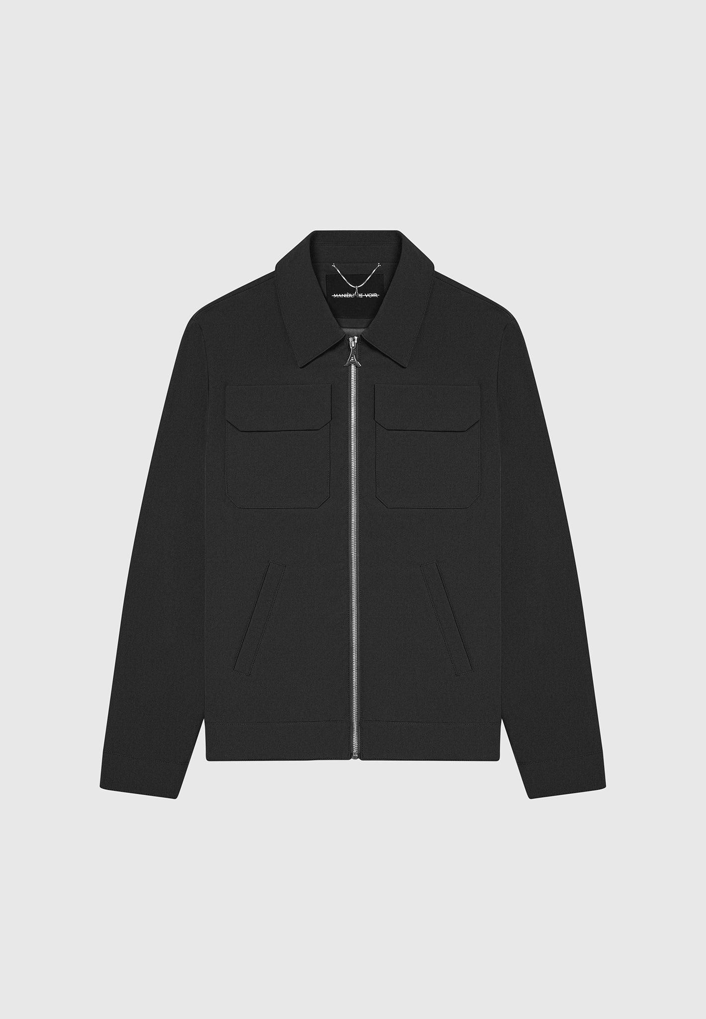 Technical Cargo Jacket - Black / Black / MAN1963-01 Product Image