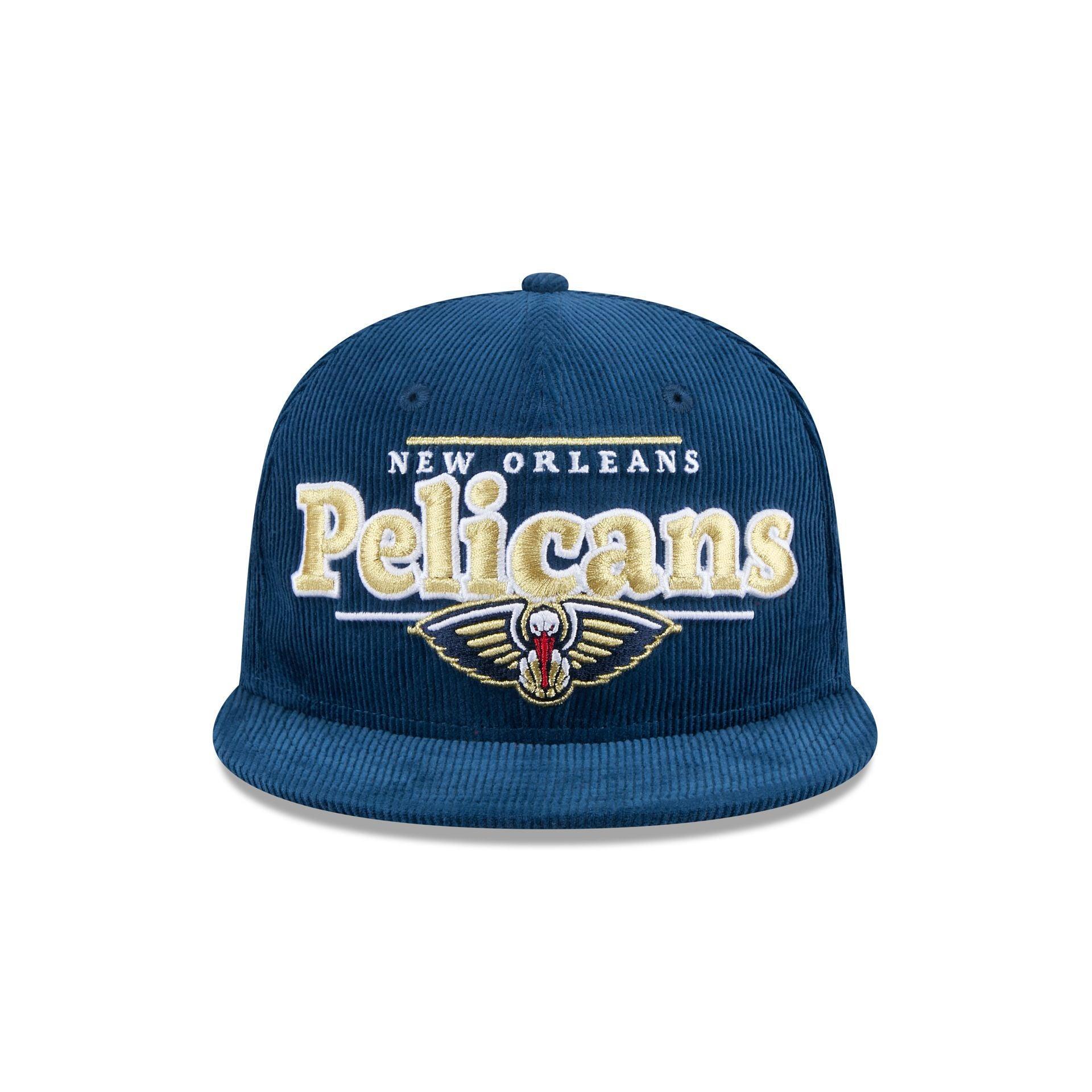 New Orleans Pelicans Throwback Display 9FIFTY Snapback Hat Male Product Image