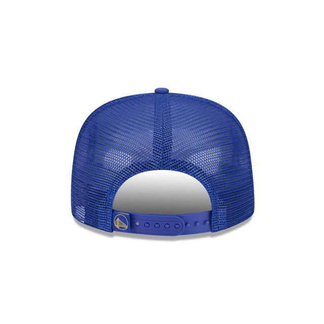 Golden State Warriors Court Sport 9FIFTY A-Frame Trucker Hat Male Product Image