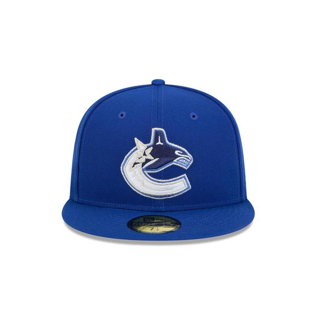 Vancouver Canucks Team 59FIFTY Fitted Hat Male Product Image